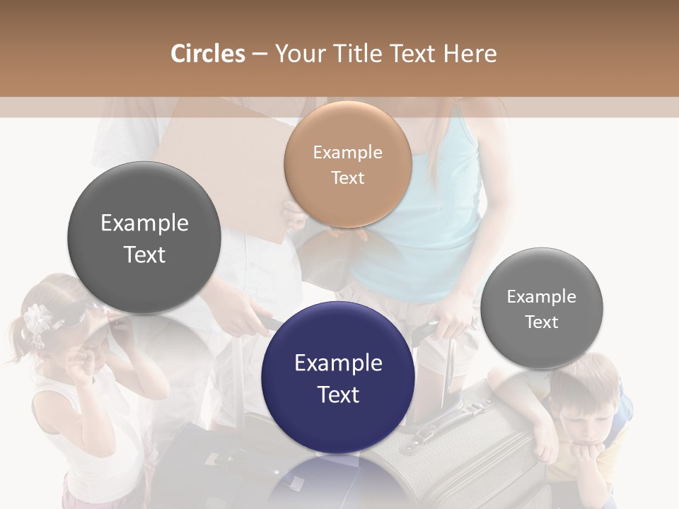 Worried Daughter Traveller PowerPoint Template