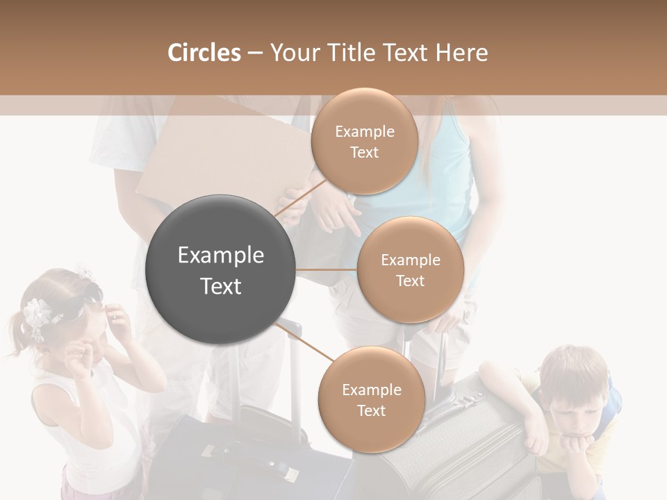 Worried Daughter Traveller PowerPoint Template