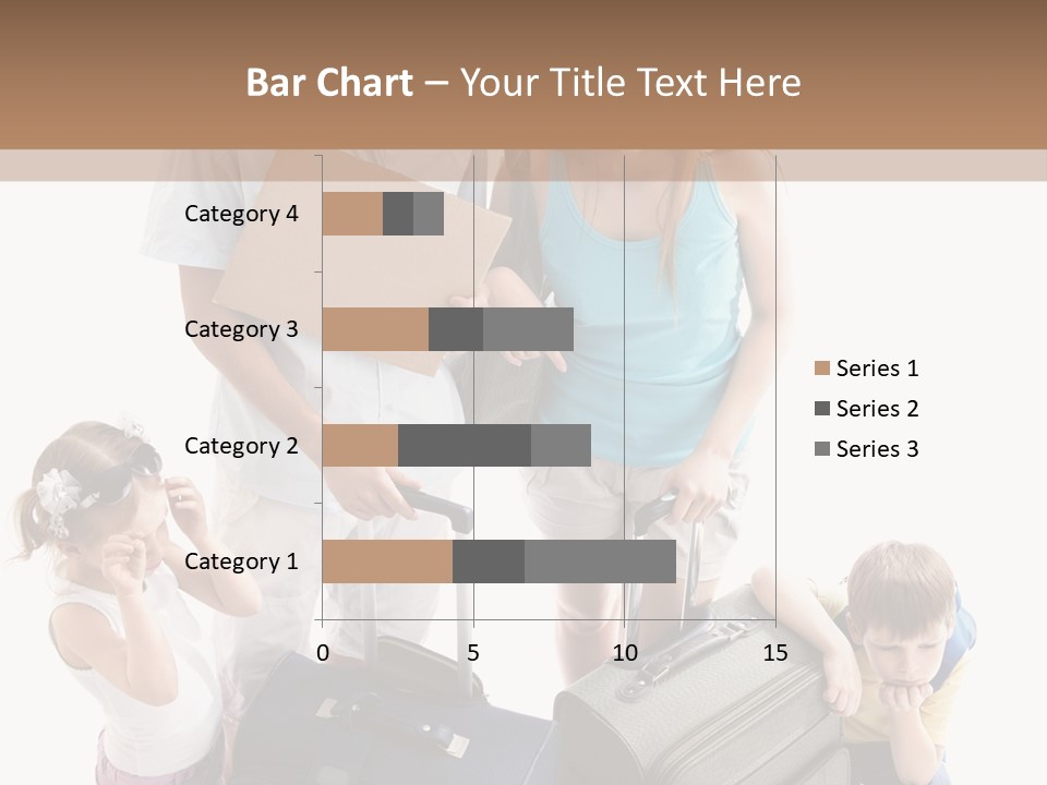 Worried Daughter Traveller PowerPoint Template