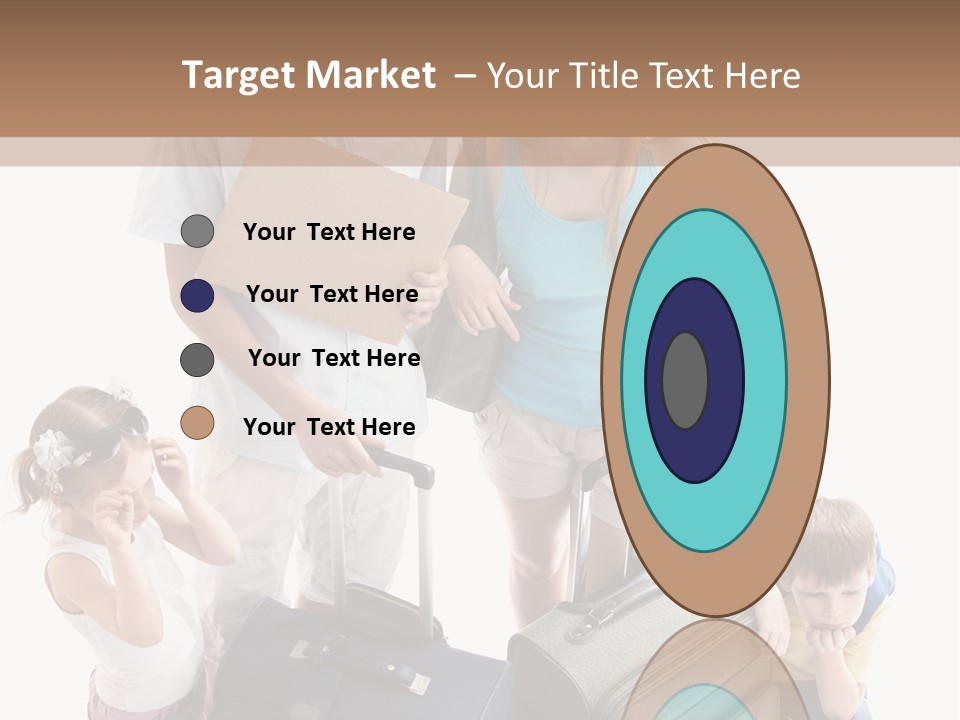 Worried Daughter Traveller PowerPoint Template