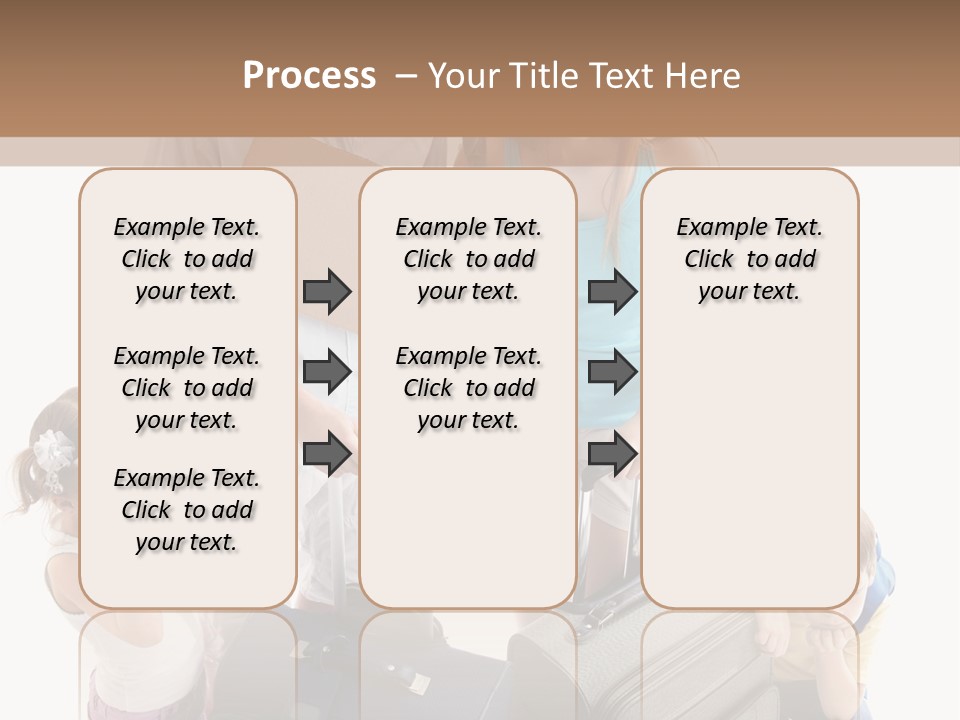 Worried Daughter Traveller PowerPoint Template