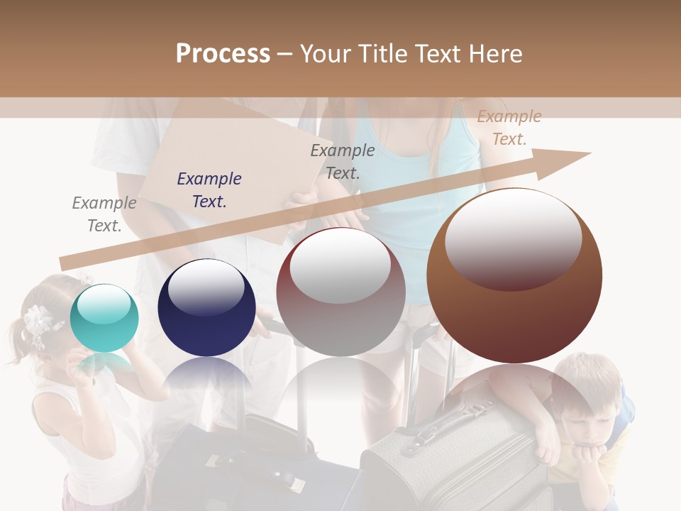 Worried Daughter Traveller PowerPoint Template