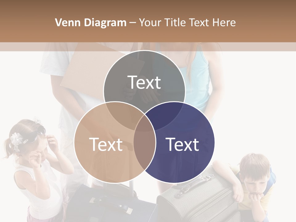 Worried Daughter Traveller PowerPoint Template