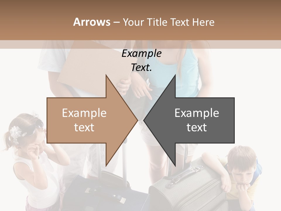 Worried Daughter Traveller PowerPoint Template