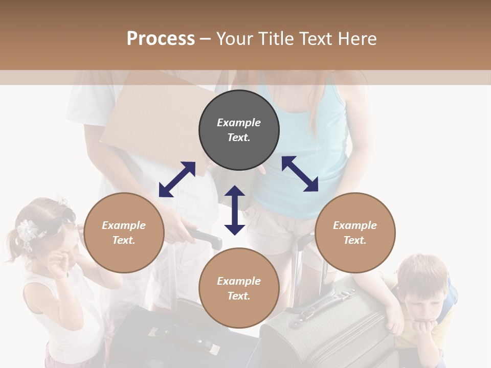 Worried Daughter Traveller PowerPoint Template