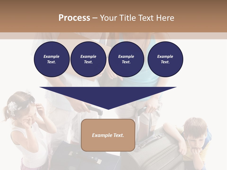 Worried Daughter Traveller PowerPoint Template