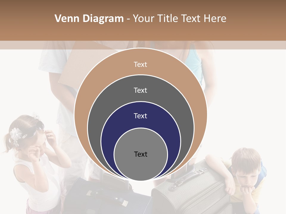 Worried Daughter Traveller PowerPoint Template