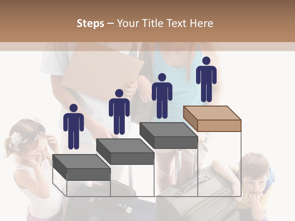 Worried Daughter Traveller PowerPoint Template