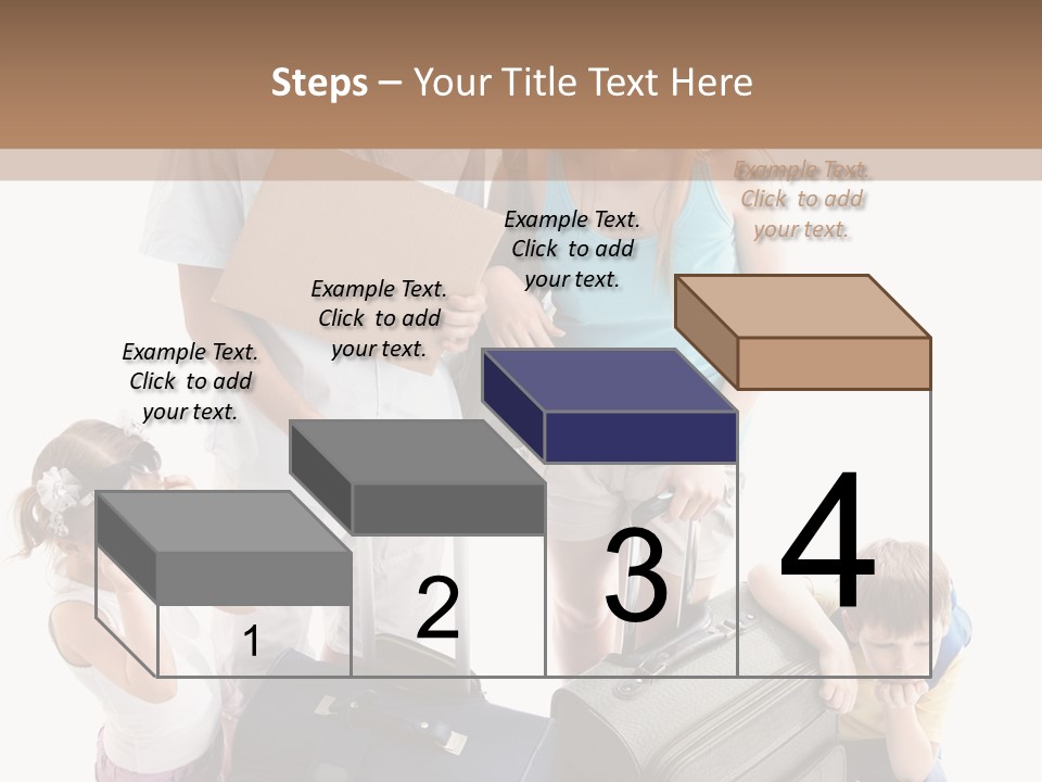 Worried Daughter Traveller PowerPoint Template