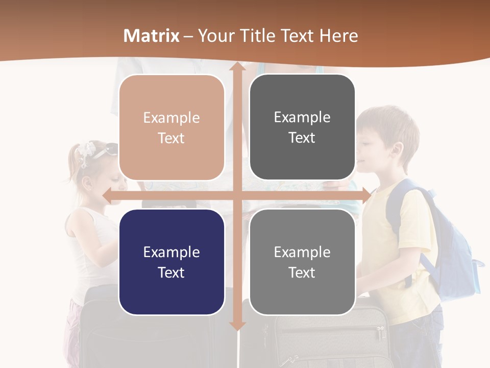 Bag Trip Suitcase PowerPoint Template