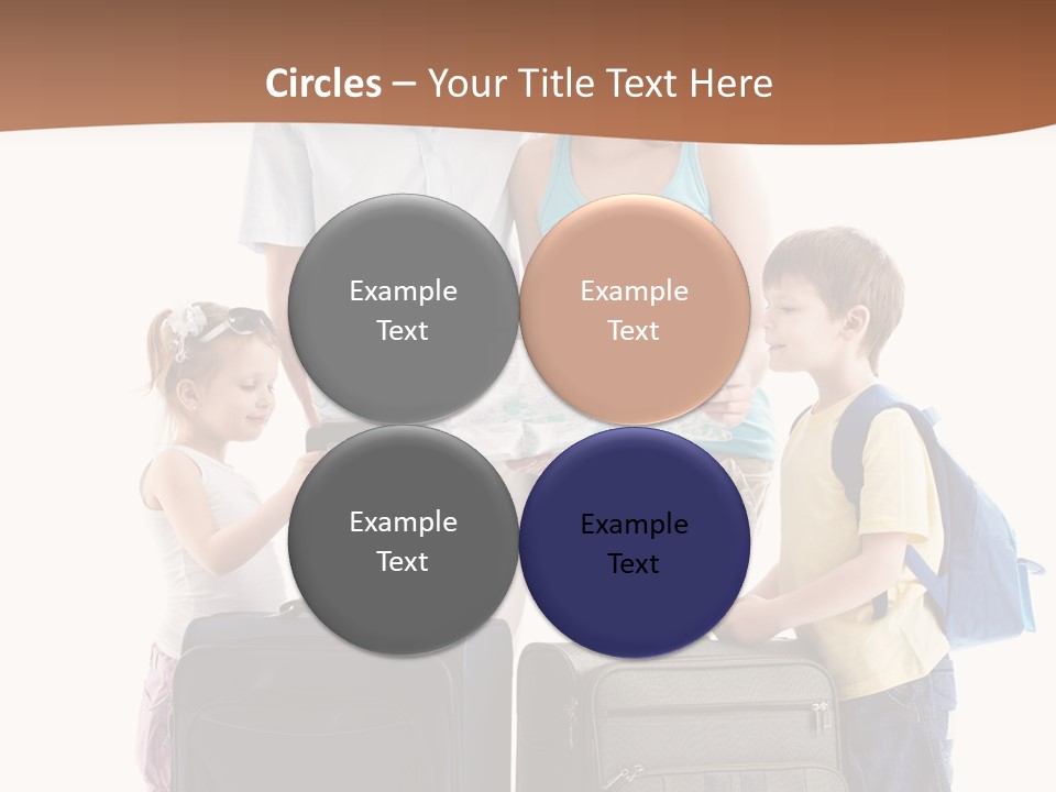 Bag Trip Suitcase PowerPoint Template