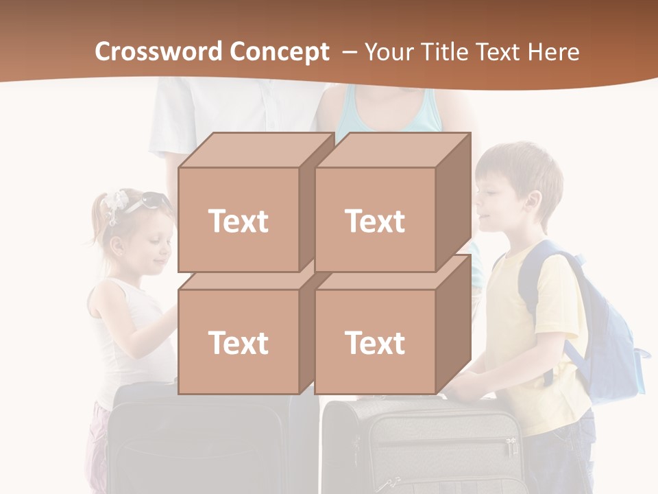 Bag Trip Suitcase PowerPoint Template