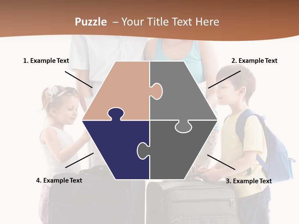 Bag Trip Suitcase PowerPoint Template