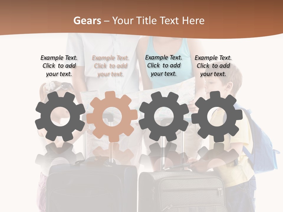 Bag Trip Suitcase PowerPoint Template