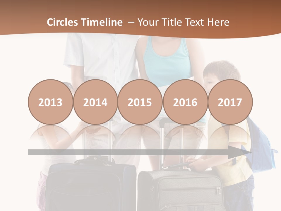 Bag Trip Suitcase PowerPoint Template