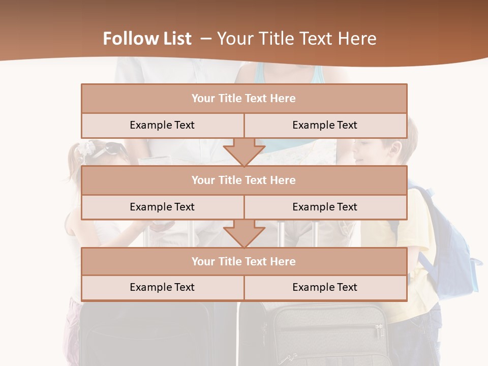 Bag Trip Suitcase PowerPoint Template