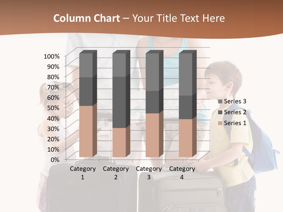 Bag Trip Suitcase PowerPoint Template