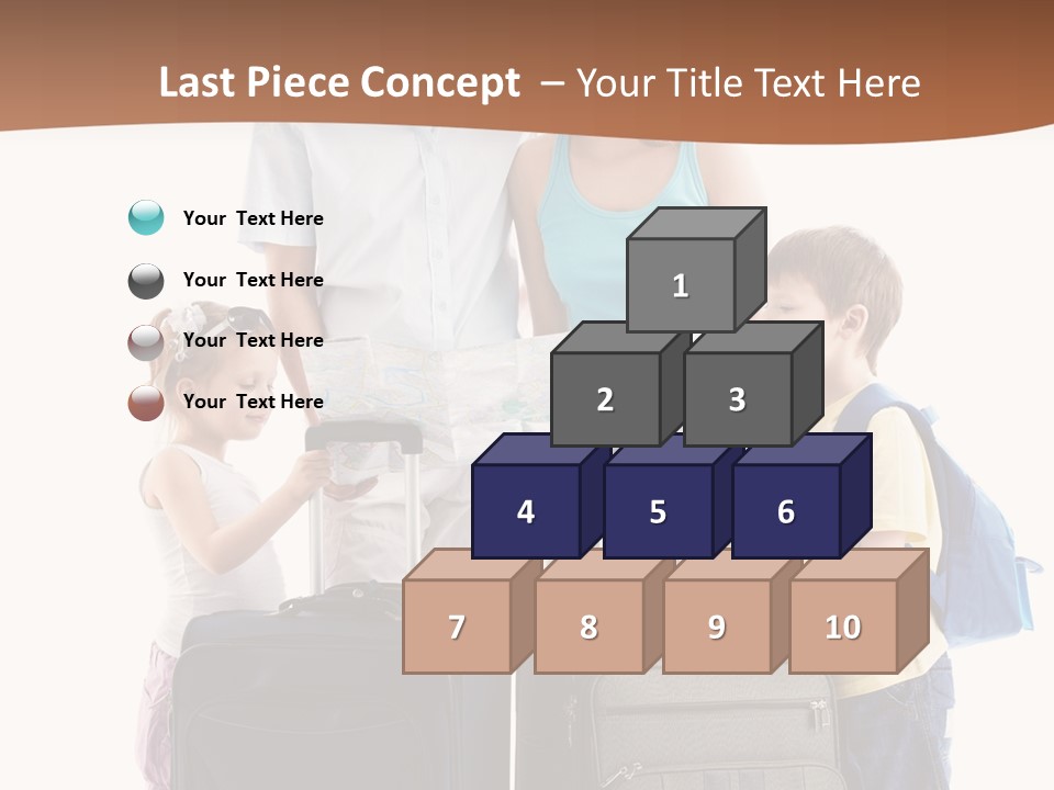 Bag Trip Suitcase PowerPoint Template