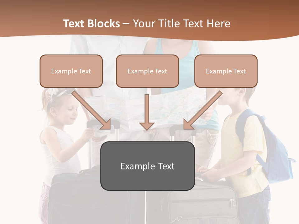 Bag Trip Suitcase PowerPoint Template
