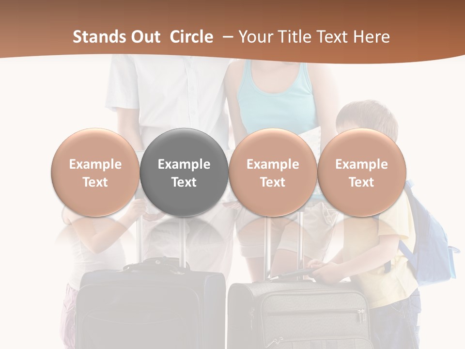 Bag Trip Suitcase PowerPoint Template