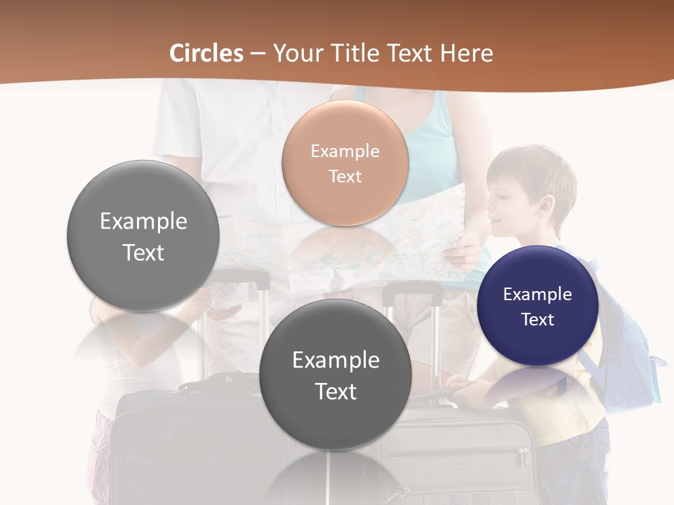 Bag Trip Suitcase PowerPoint Template