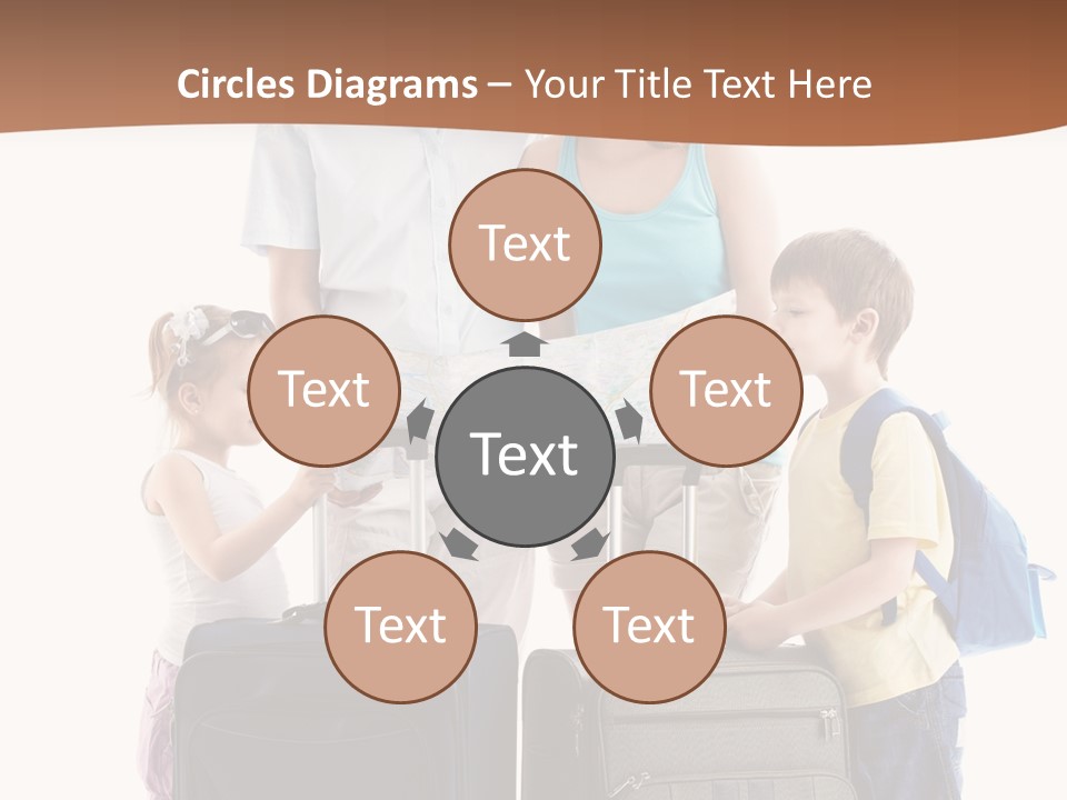 Bag Trip Suitcase PowerPoint Template