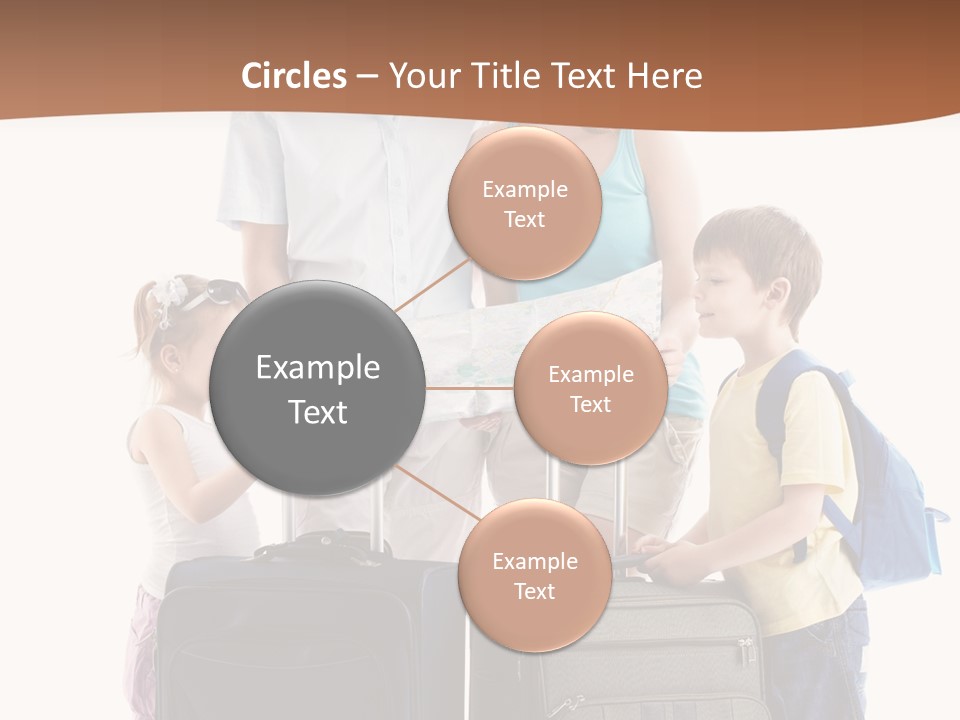 Bag Trip Suitcase PowerPoint Template