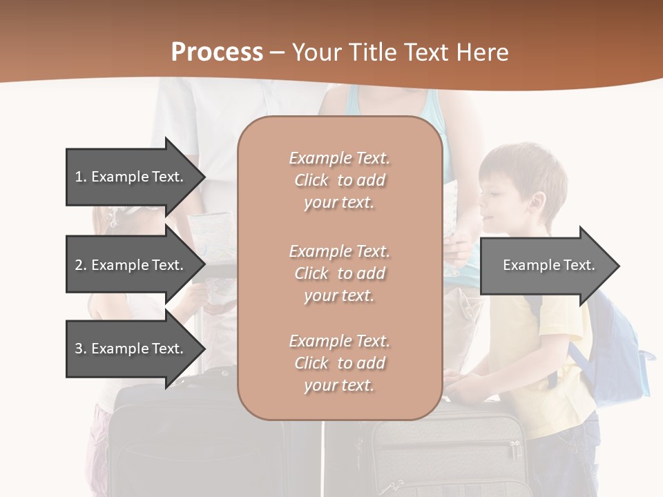 Bag Trip Suitcase PowerPoint Template