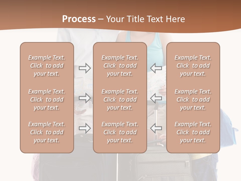Bag Trip Suitcase PowerPoint Template