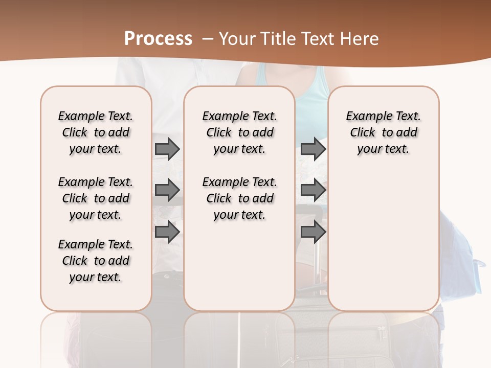 Bag Trip Suitcase PowerPoint Template