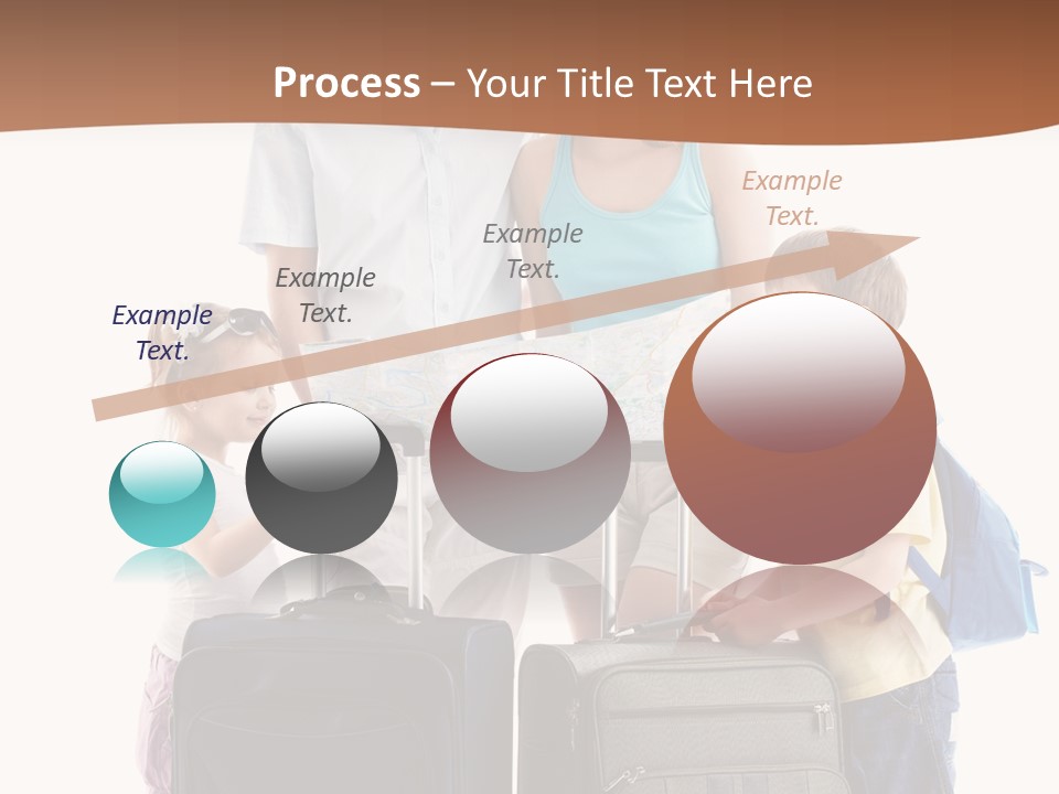 Bag Trip Suitcase PowerPoint Template