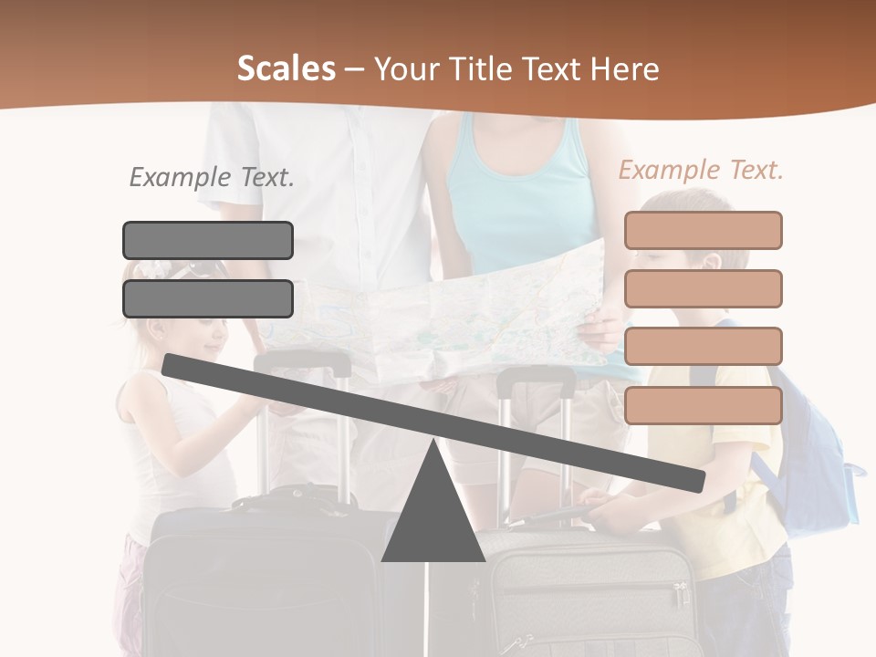 Bag Trip Suitcase PowerPoint Template