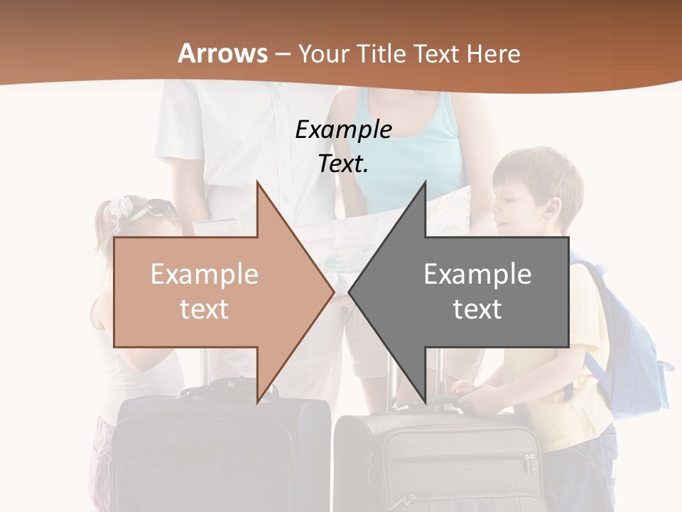 Bag Trip Suitcase PowerPoint Template