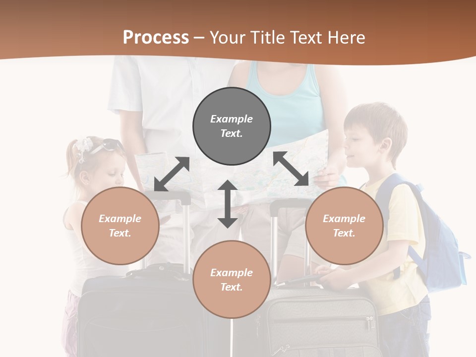 Bag Trip Suitcase PowerPoint Template