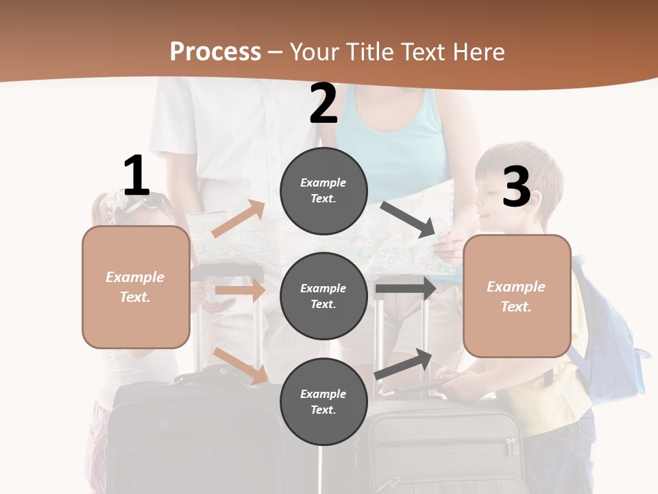 Bag Trip Suitcase PowerPoint Template