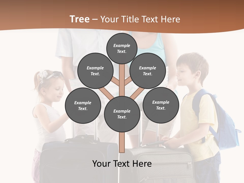 Bag Trip Suitcase PowerPoint Template