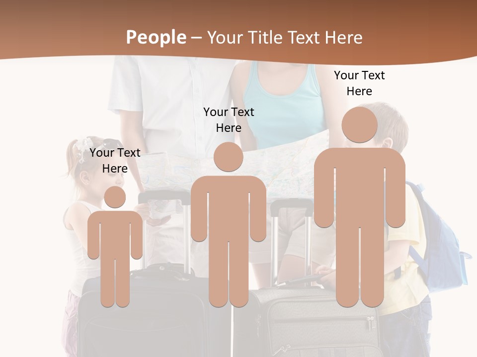 Bag Trip Suitcase PowerPoint Template