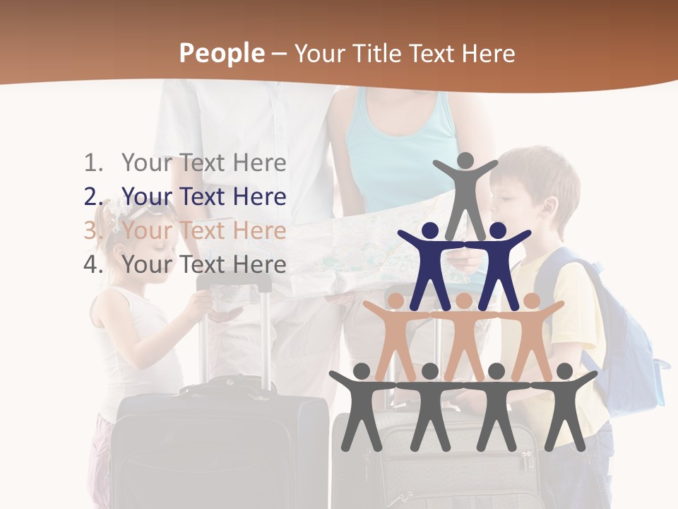 Bag Trip Suitcase PowerPoint Template