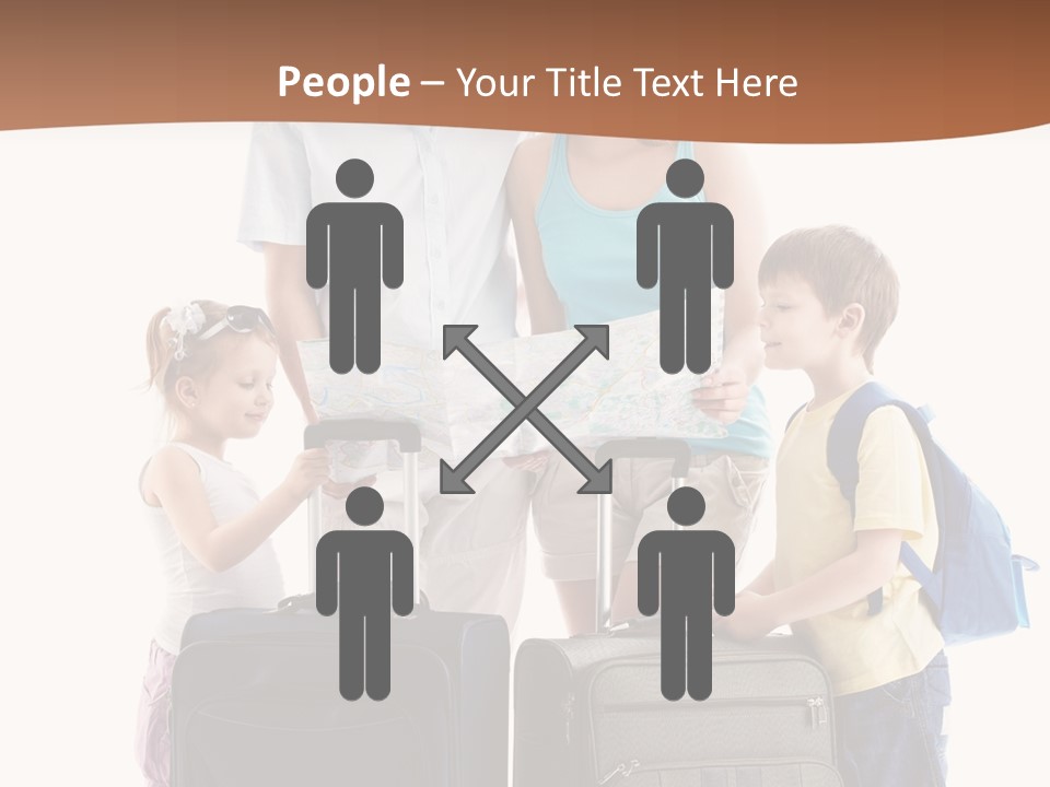 Bag Trip Suitcase PowerPoint Template