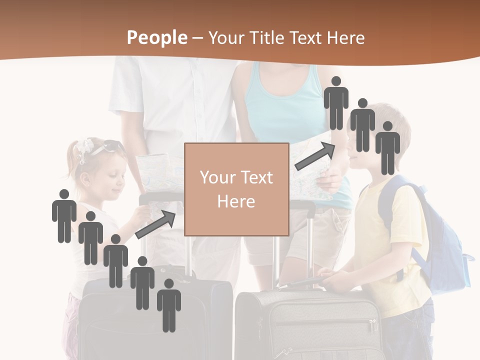 Bag Trip Suitcase PowerPoint Template