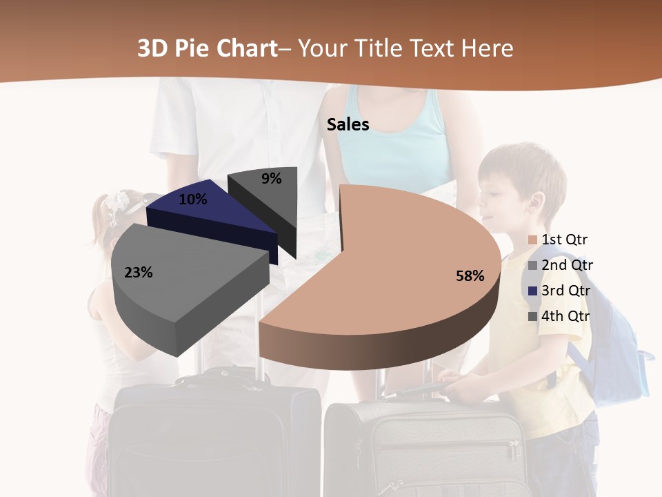 Bag Trip Suitcase PowerPoint Template