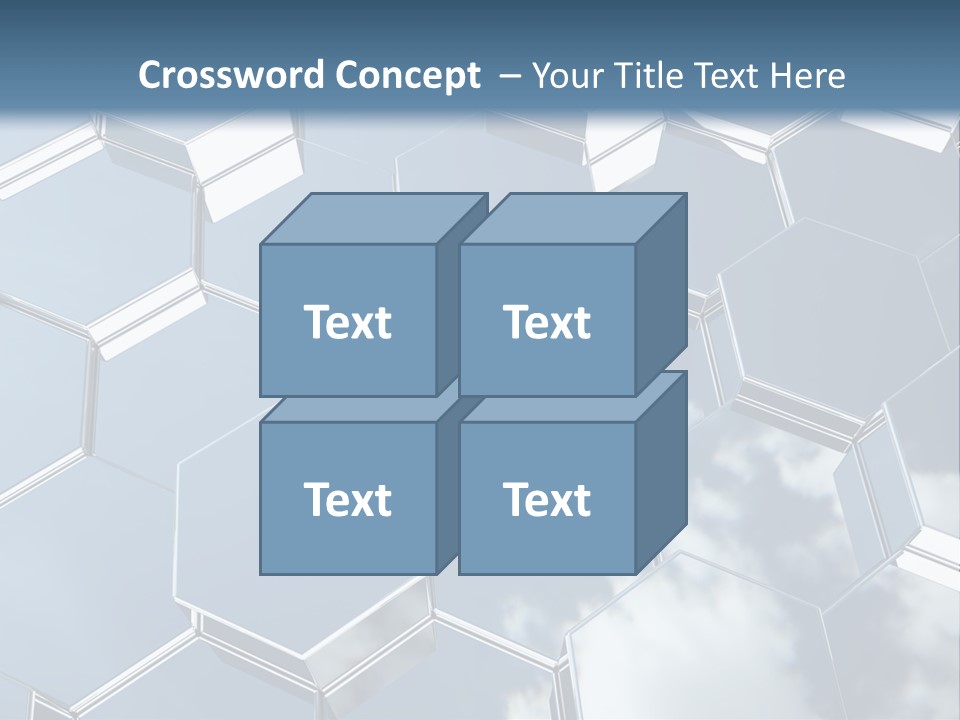 Step Reflection Unique PowerPoint Template