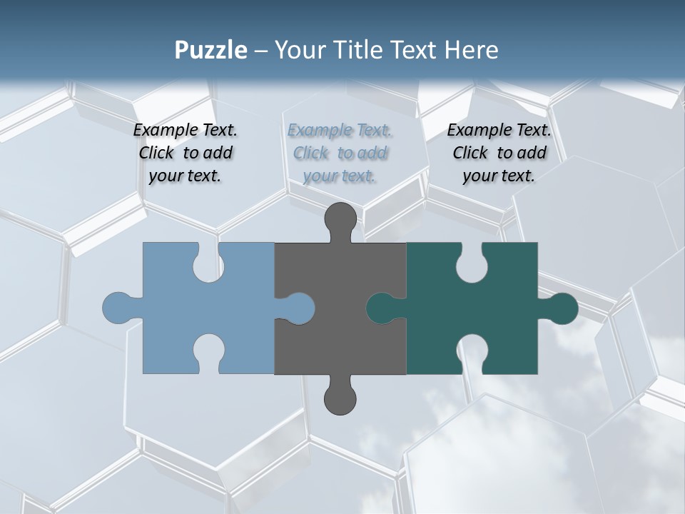Step Reflection Unique PowerPoint Template