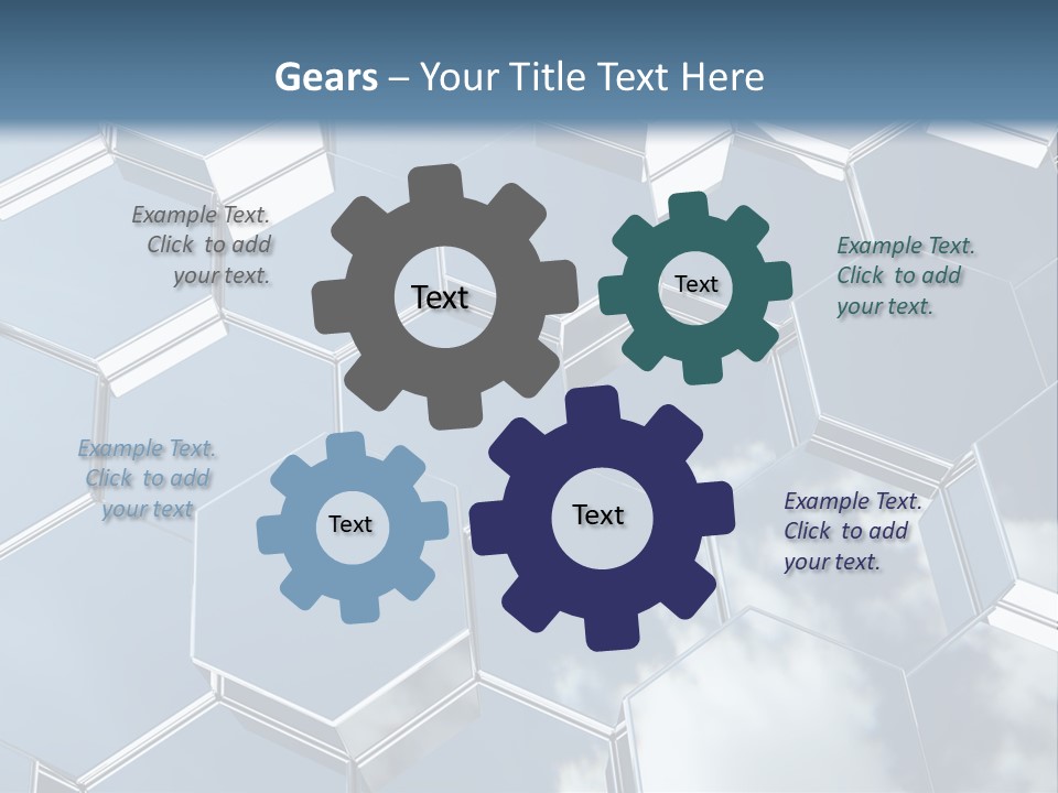 Step Reflection Unique PowerPoint Template