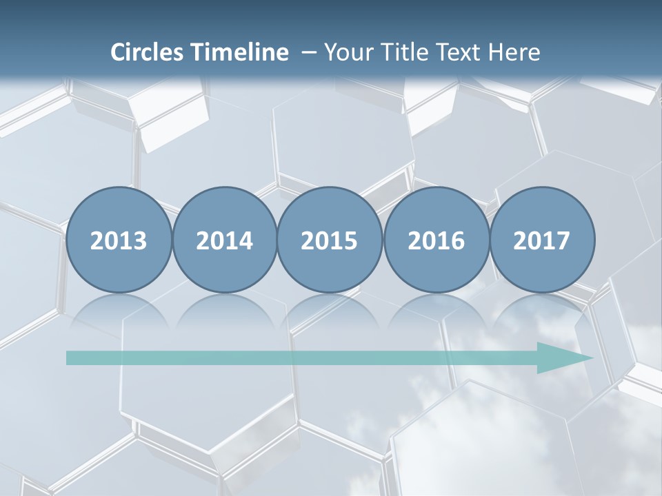 Step Reflection Unique PowerPoint Template