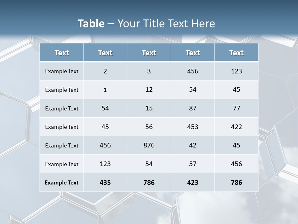 Step Reflection Unique PowerPoint Template
