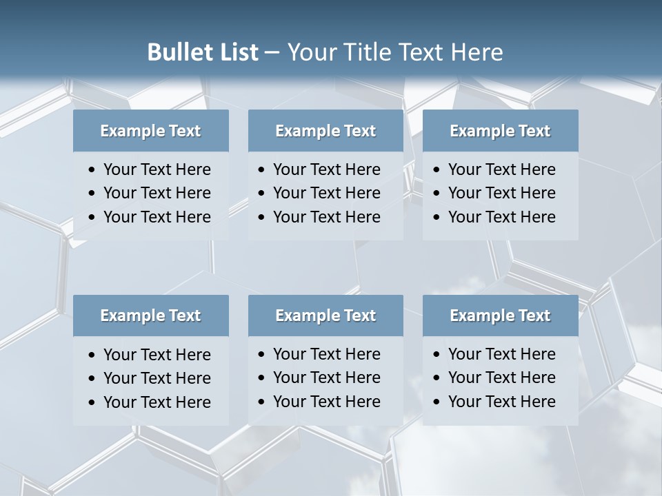 Step Reflection Unique PowerPoint Template