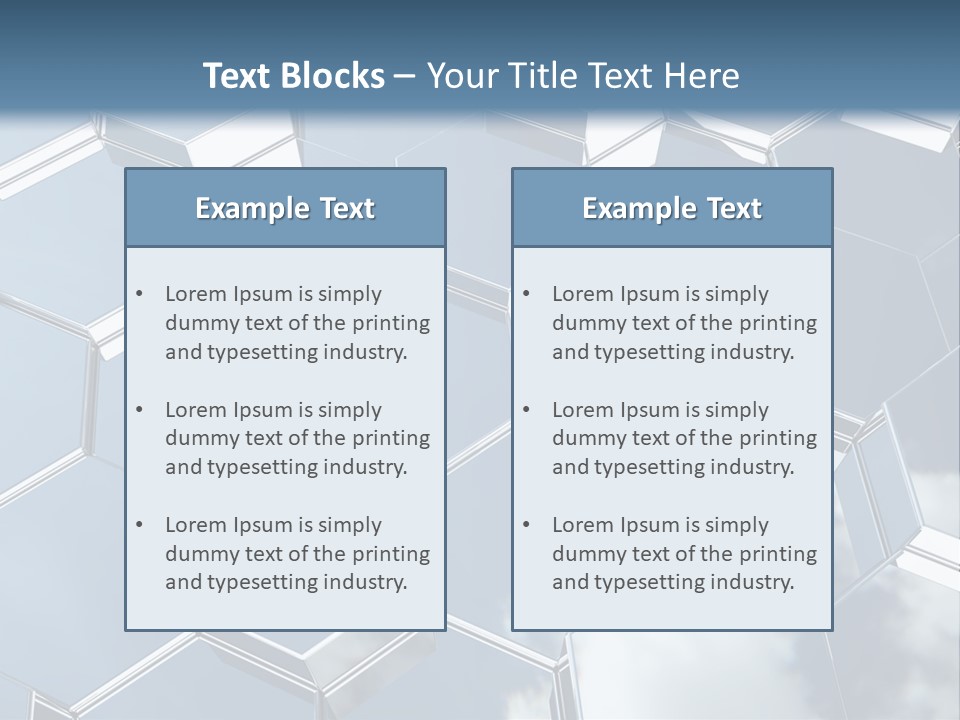 Step Reflection Unique PowerPoint Template