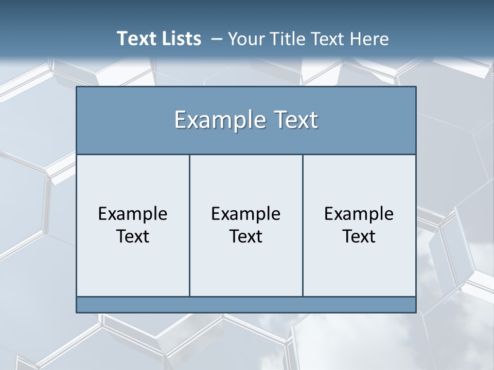 Step Reflection Unique PowerPoint Template
