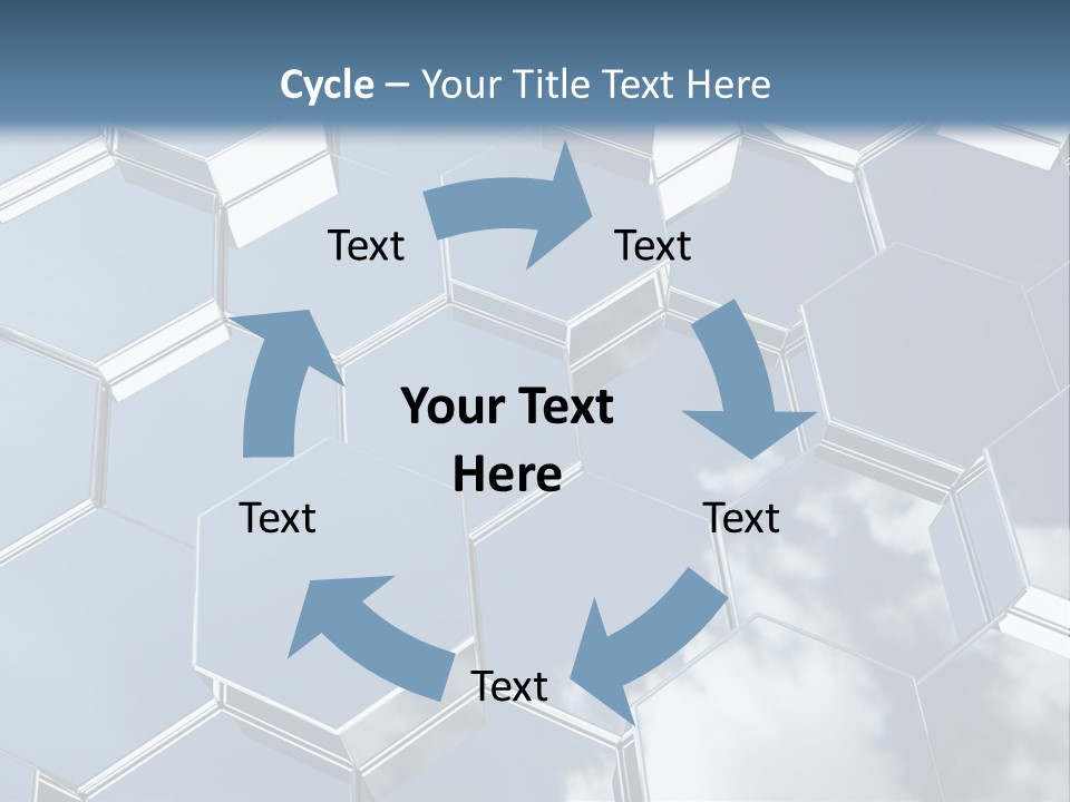 Step Reflection Unique PowerPoint Template